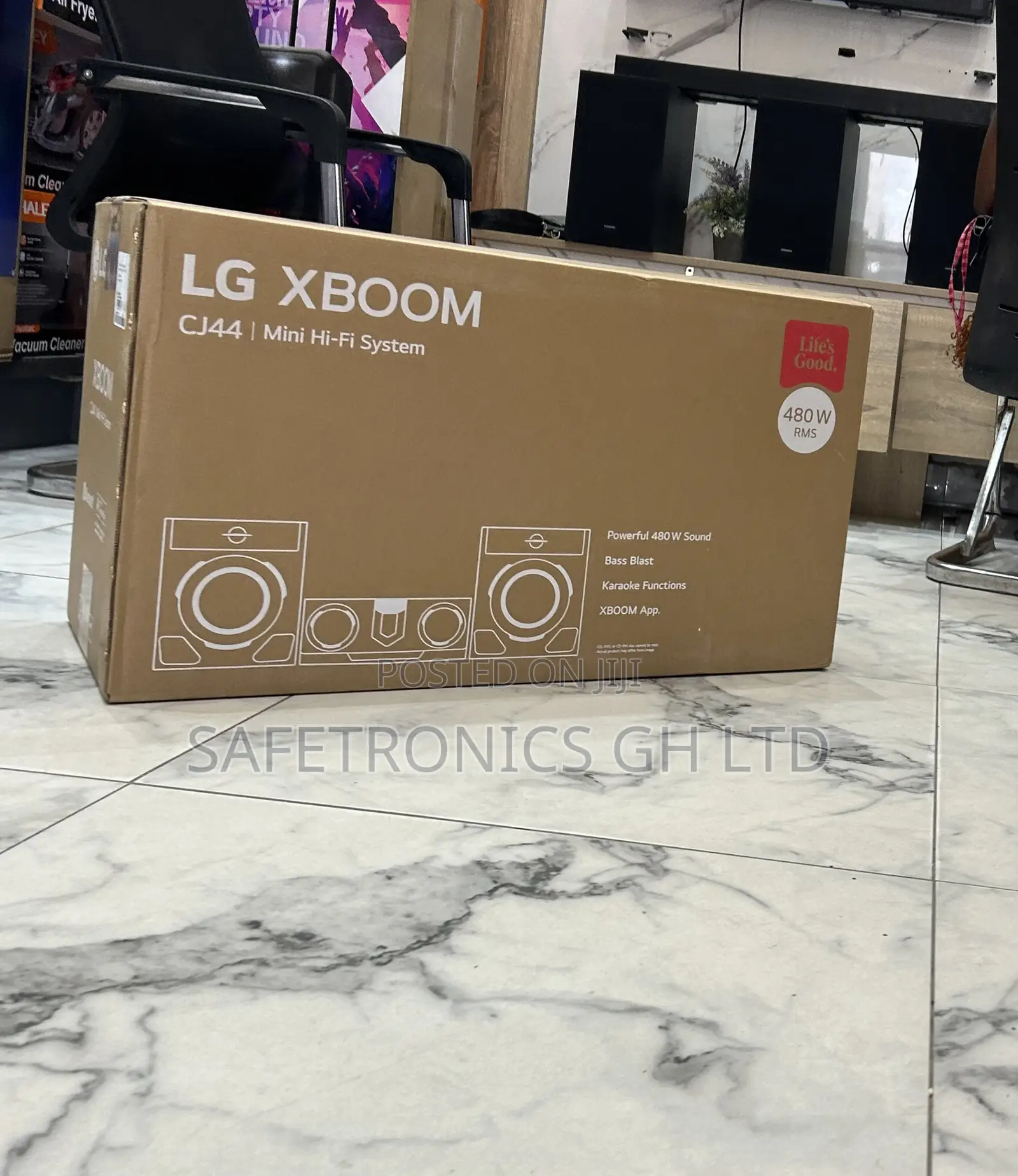 Try Out Electric Lg Bluetooth 480 Watts Cj44 Speaker