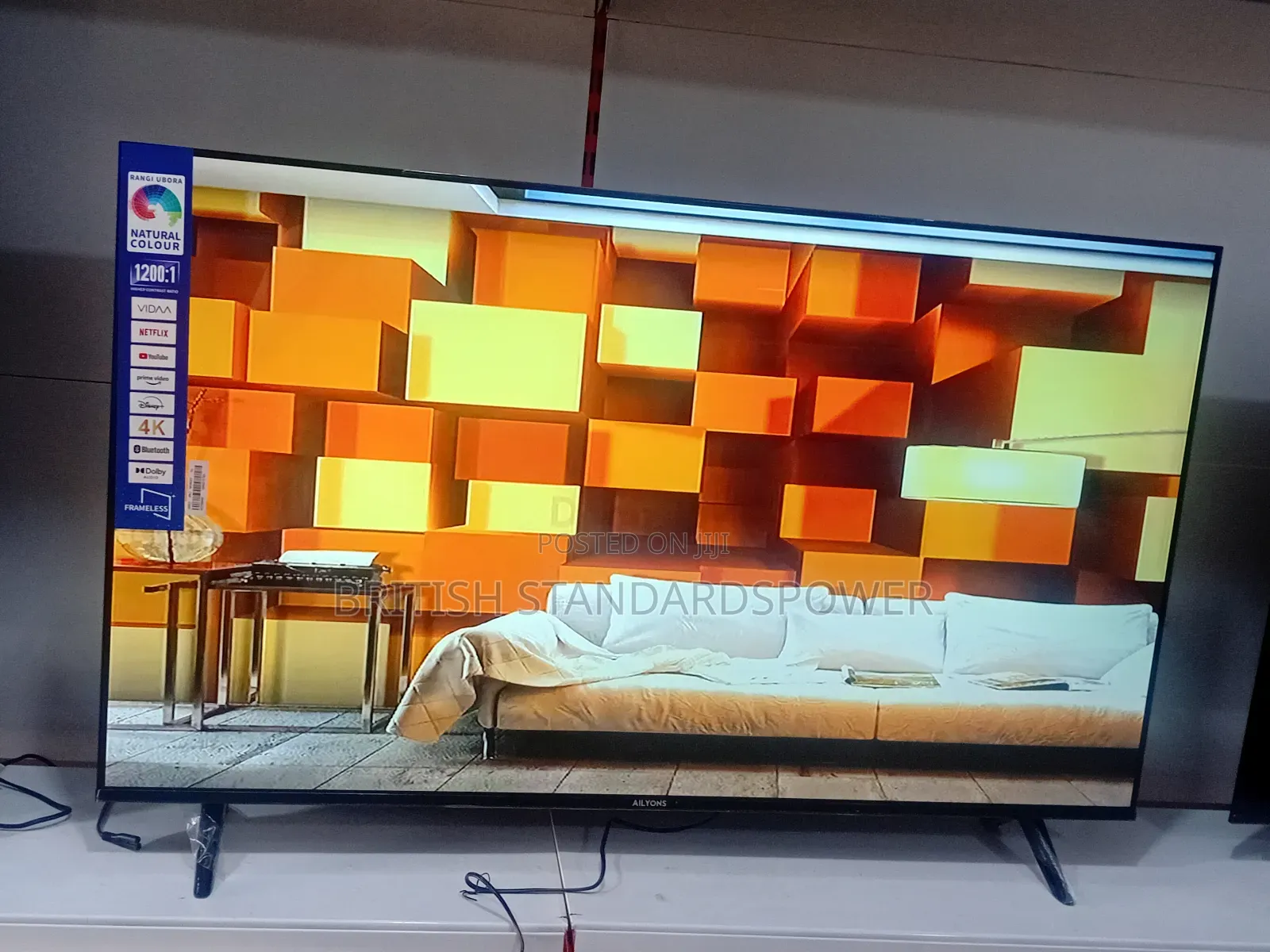 Crystal Clear Ailyons 55 Inches Tv
