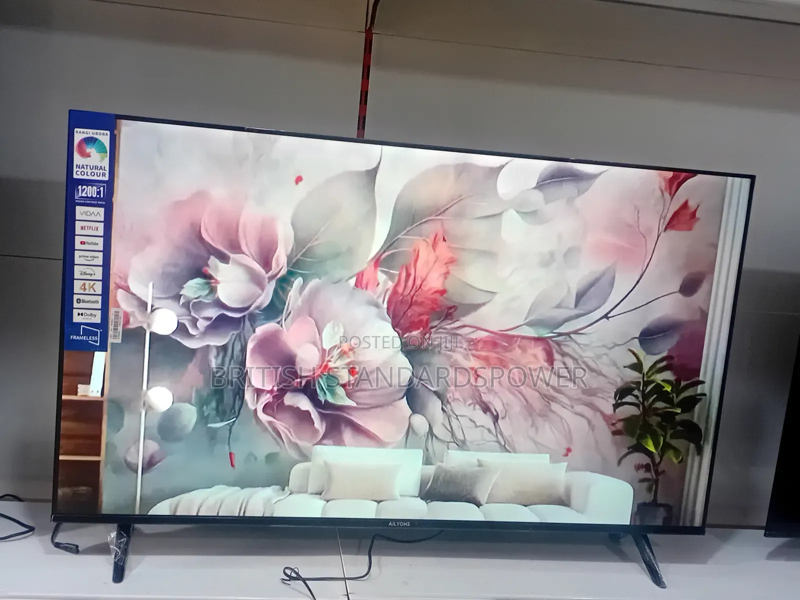 Crystal Clear Ailyons 55 Inches Tv