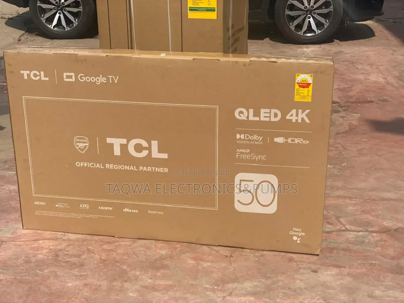 More Clarity, TCL 50 Qled C645 Frameless Smart Android Tv