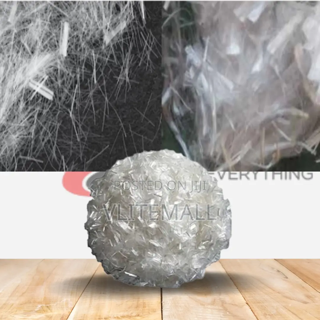 Baumerk Fiber (18 Mm) Pp Based Concrete Fiber Additive RCC