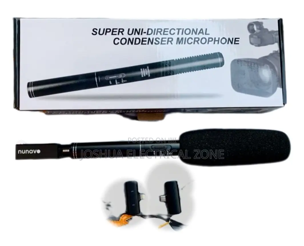 Interview Microphone Wireless for Phones and Type C
