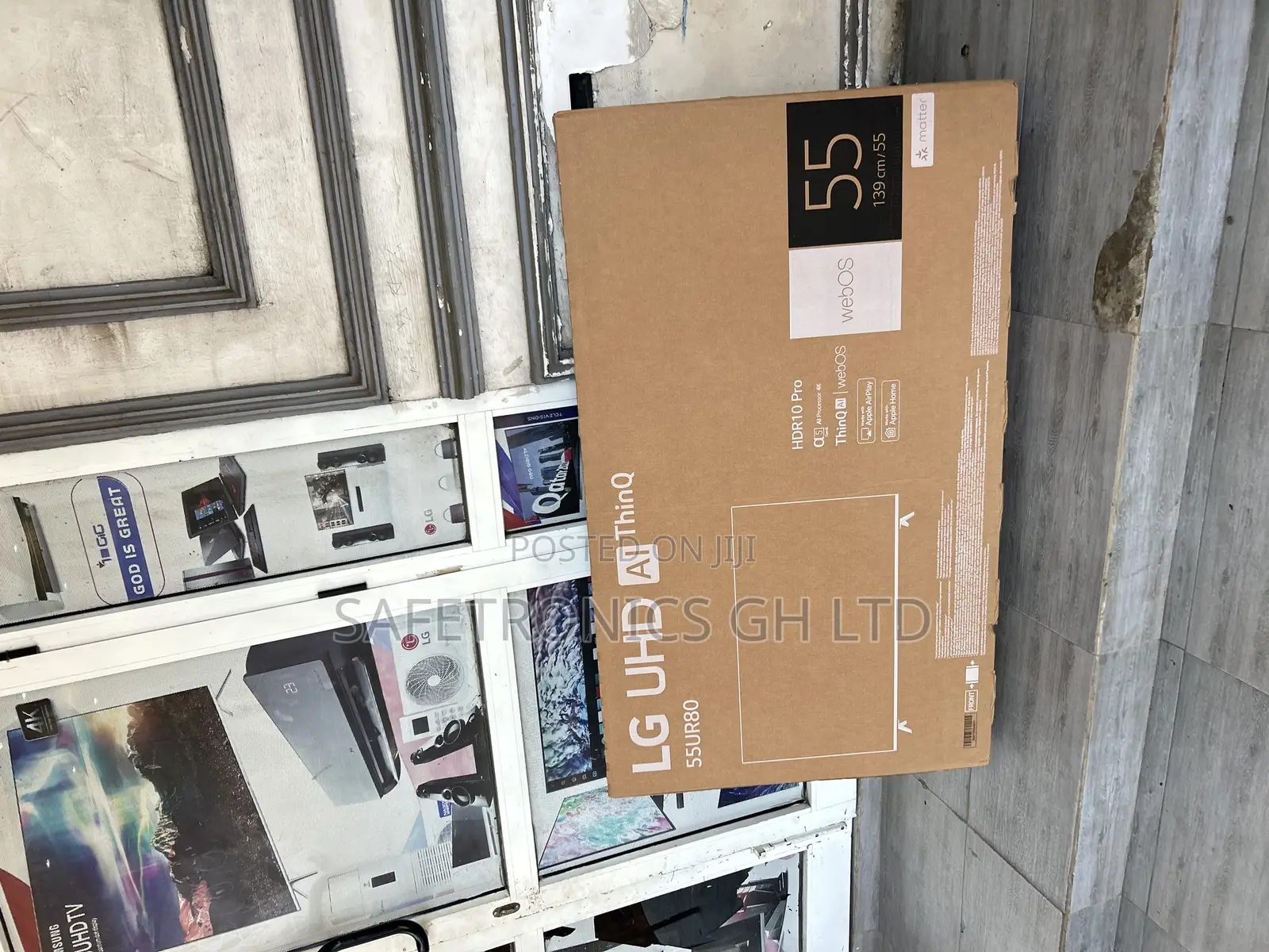 Shop Essential Led Lg 55 Inch Uhd Best Ur80 Smart Frameless Tv