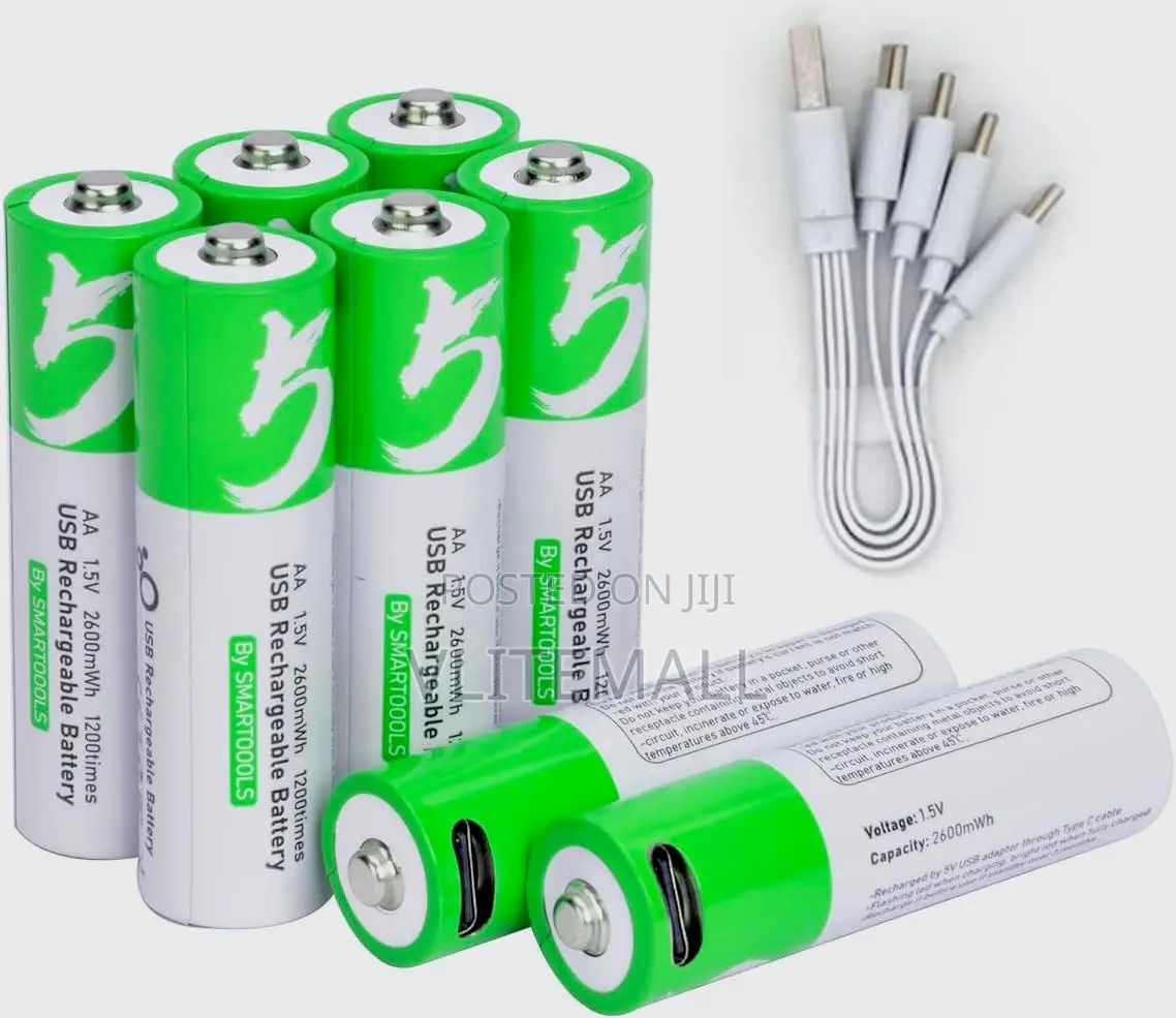Type-c Aa X 4 Rechargeable Battery