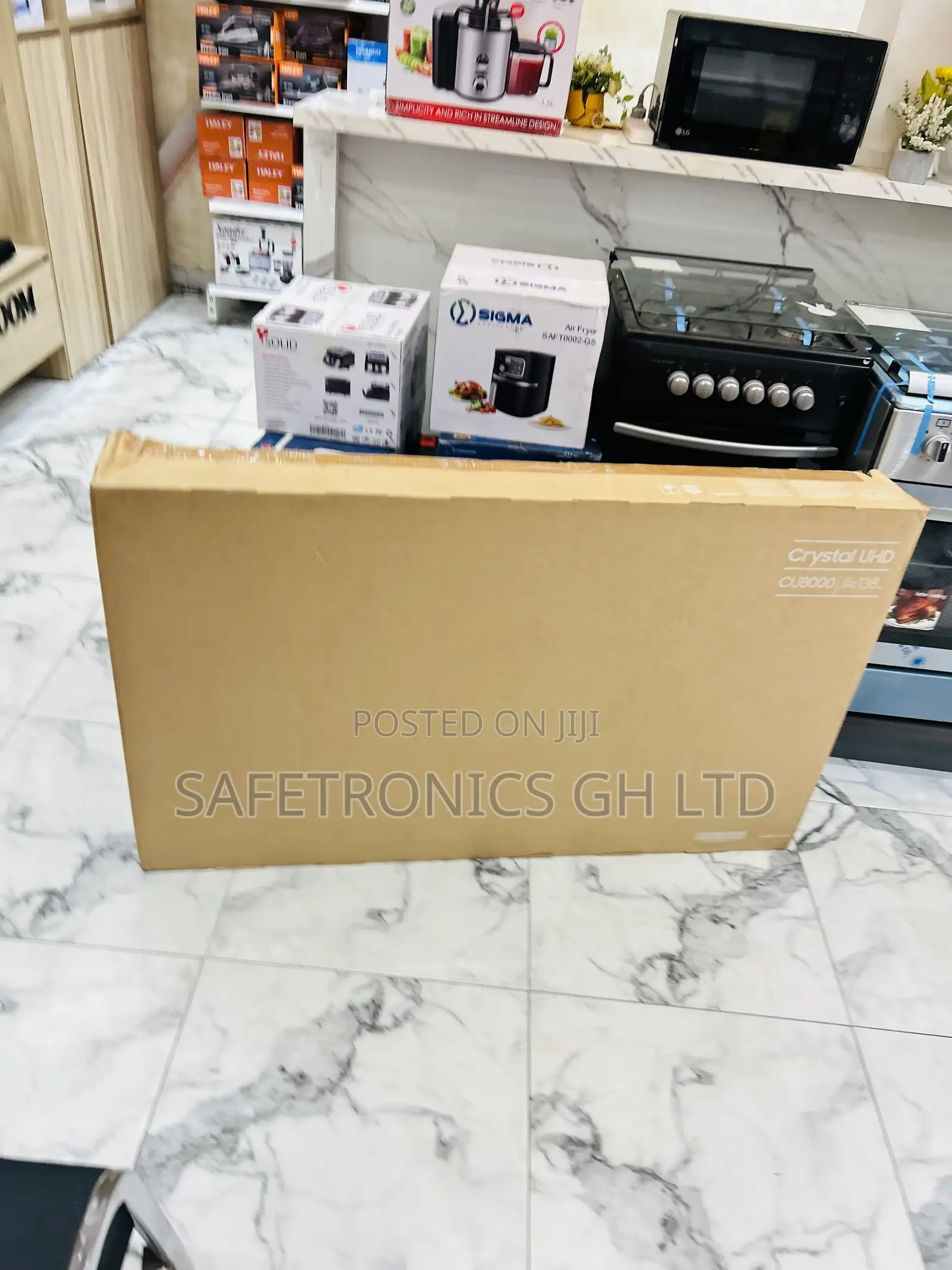 Samsung 55 Inch Smart Cu80 Led Frameless Tv