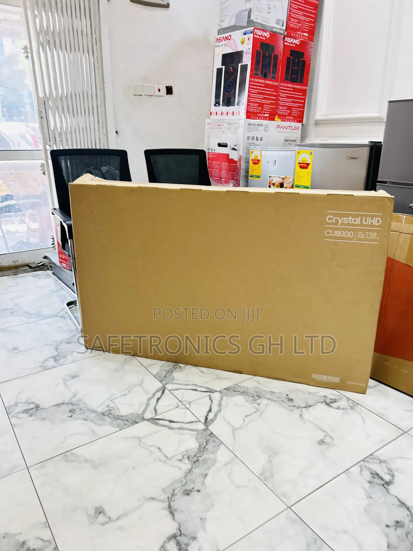 Long Lasting Led 55 Inch Smart Uhd Cu80 Samsung Framless Tv