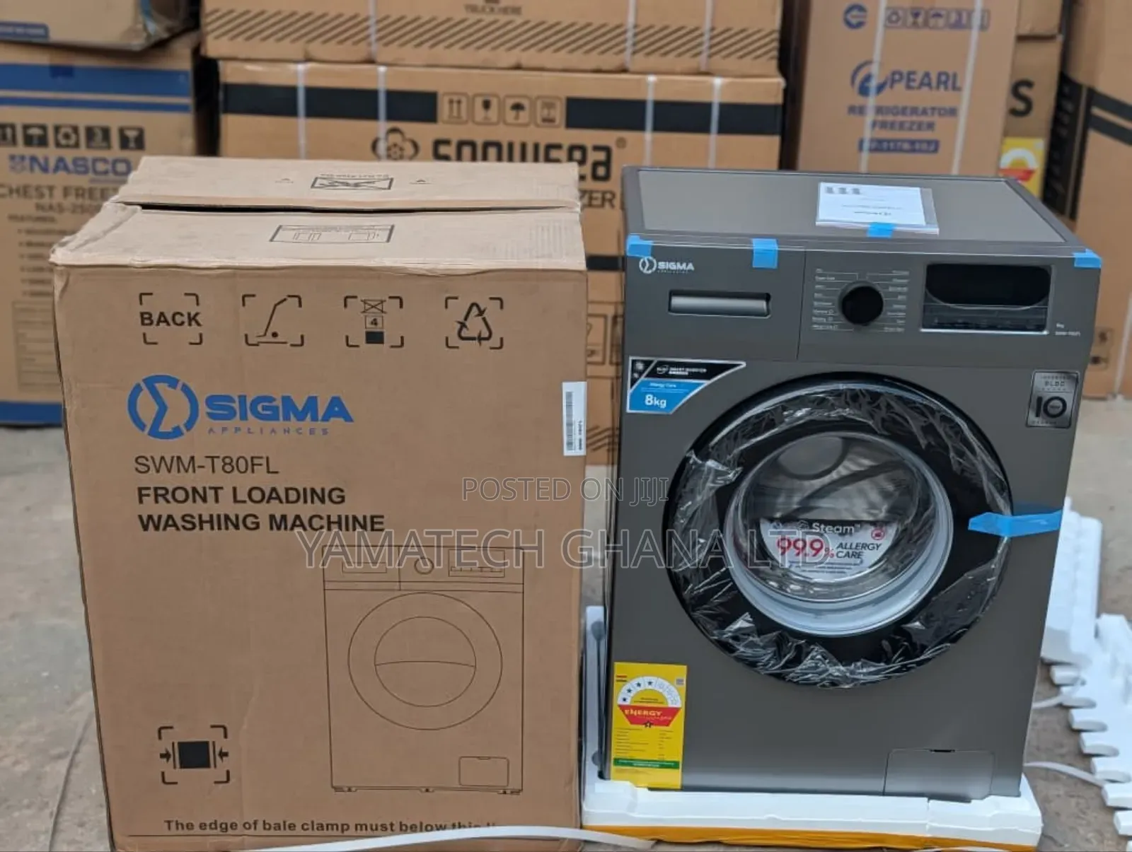 Sigma 8kg Front Load Washing Machine