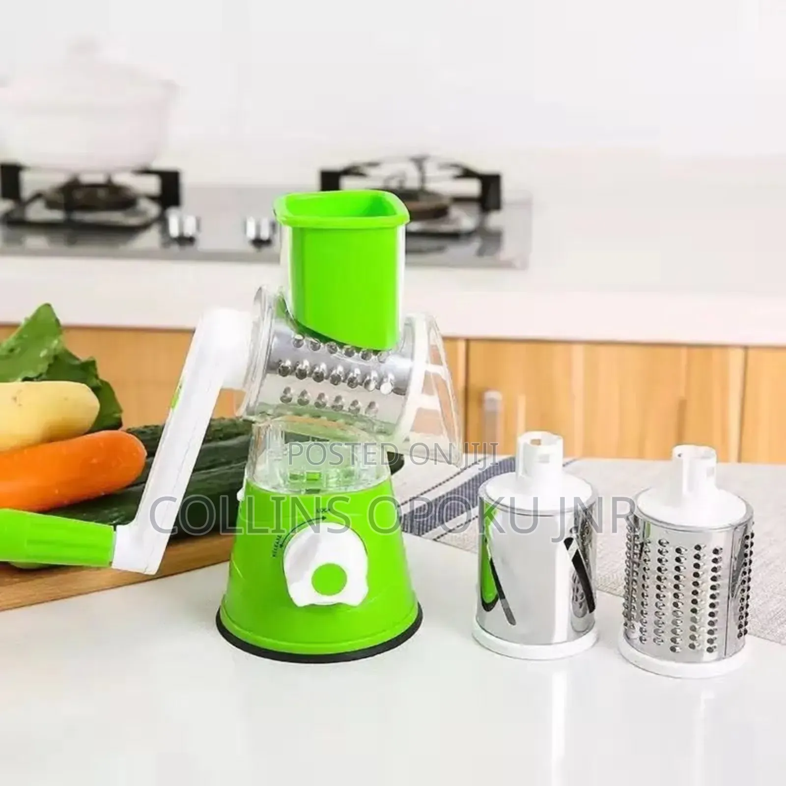 Cheese Grater Rotary Handheld Vegetable Slicer, Shredder Family Cook