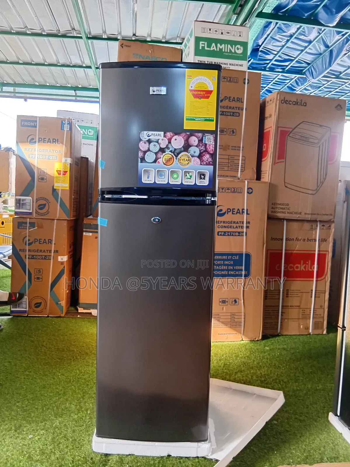 Pearl 165l Top Freezer Refrigerator – Energy Efficient