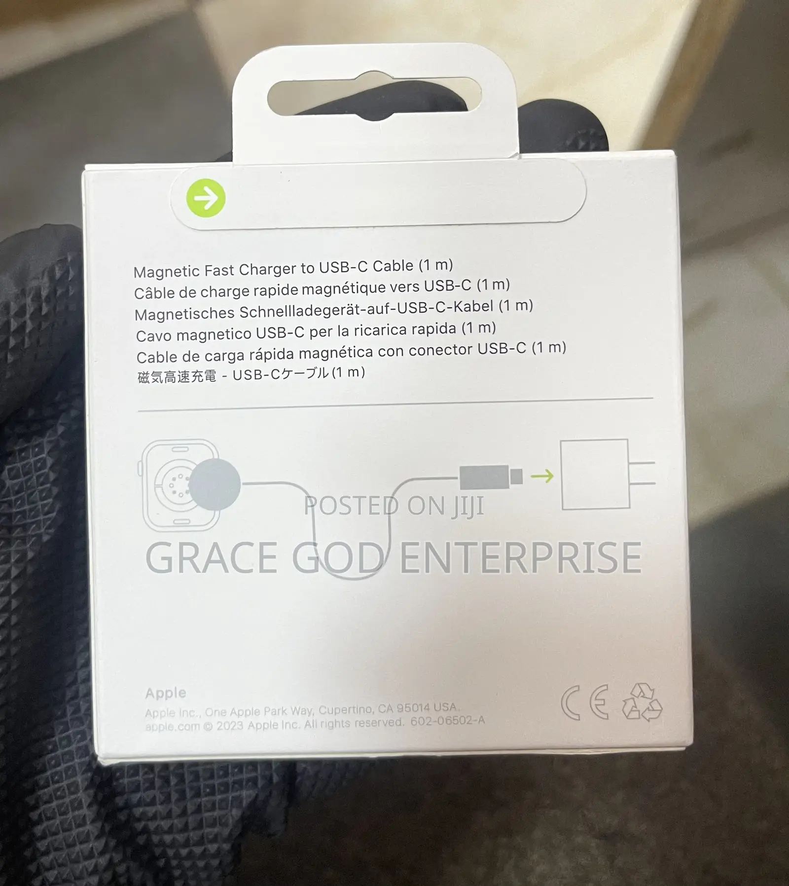 Original Braided Apple Watch Charger (Type C)