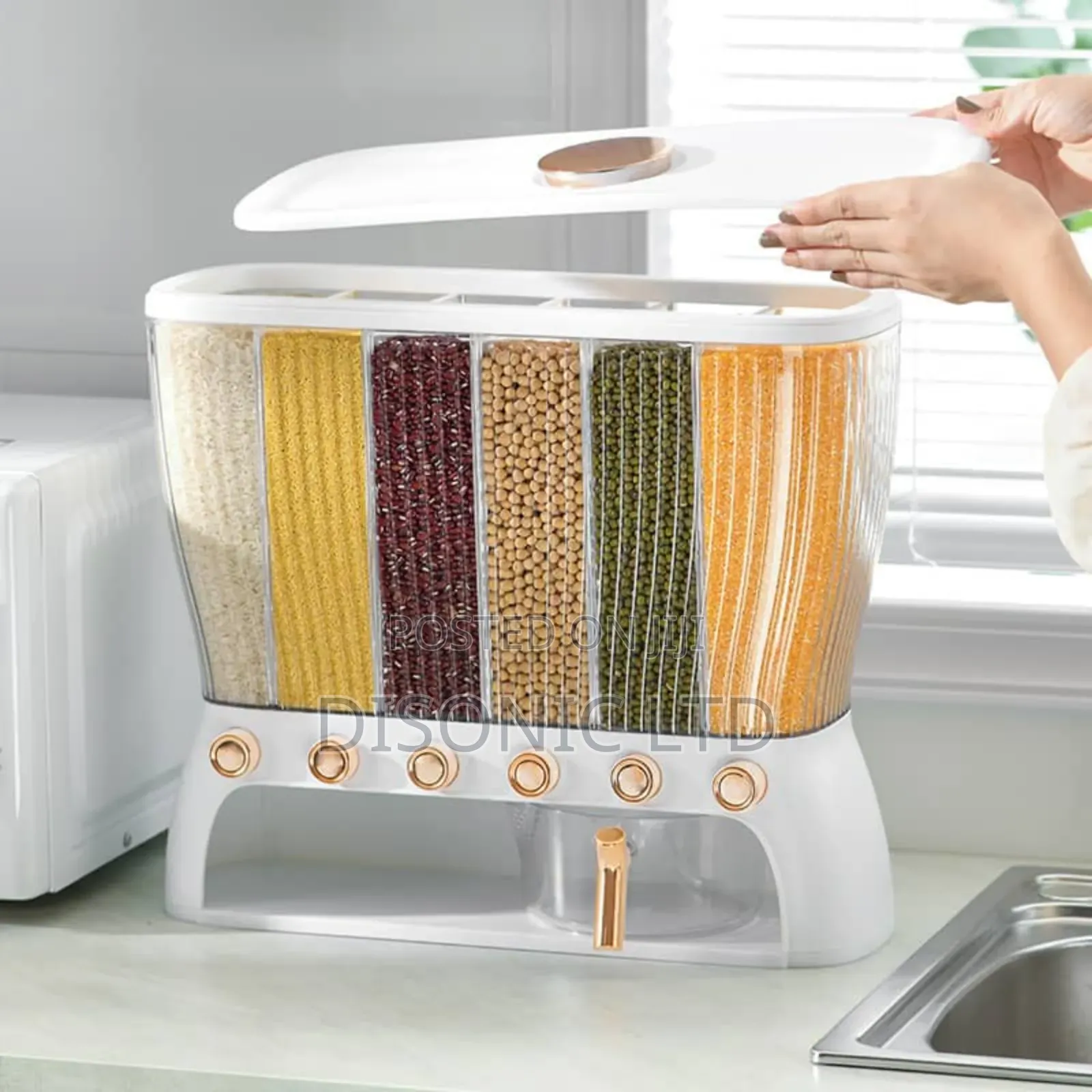Multiple Rice Dispenser Or Cereal Dispensers