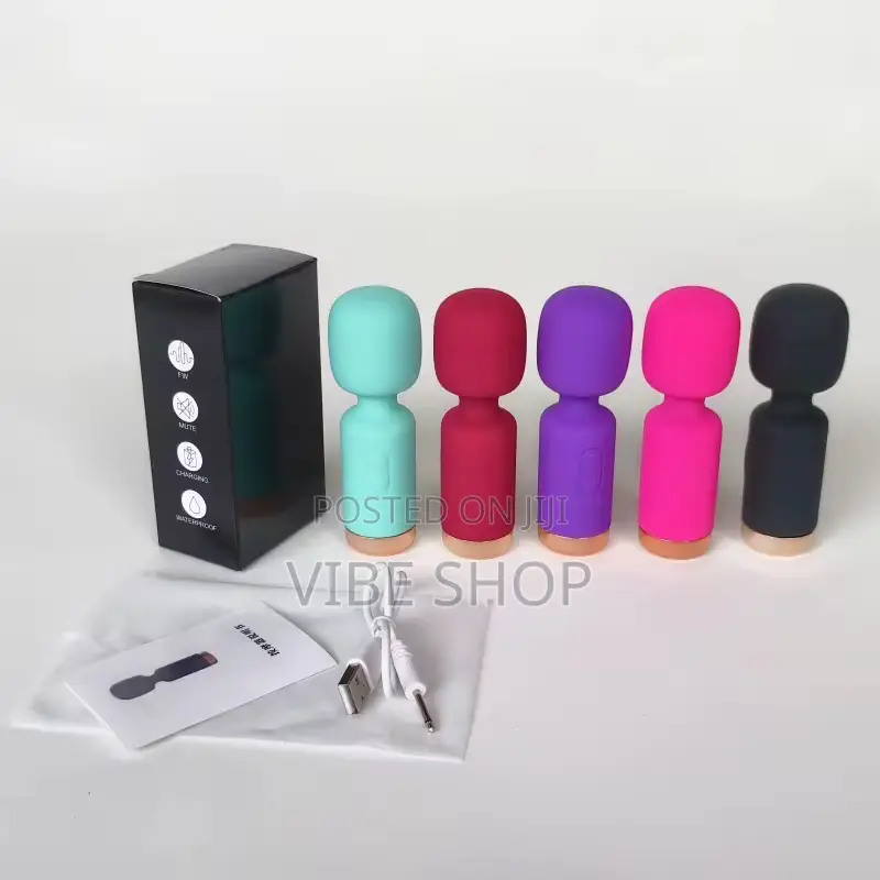 Premium Mini Wand Vibrator– Powerful Cordless Mini Magic Wand Massager