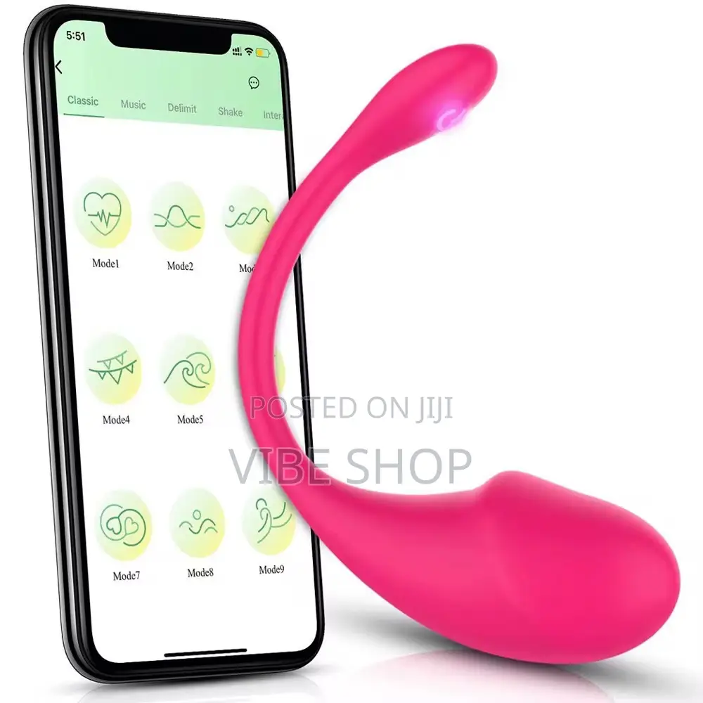 Premium App-Controlled Tadpole Vibrator Egg – Long Distance Wearable