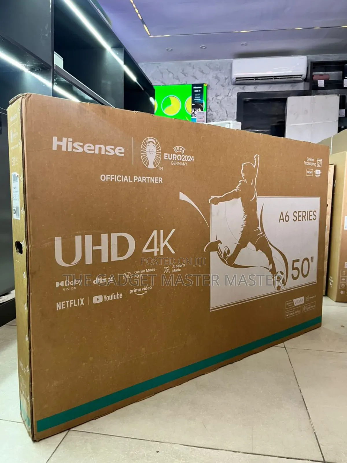 Hisense A6 Series 50" Uhd Smart Tv