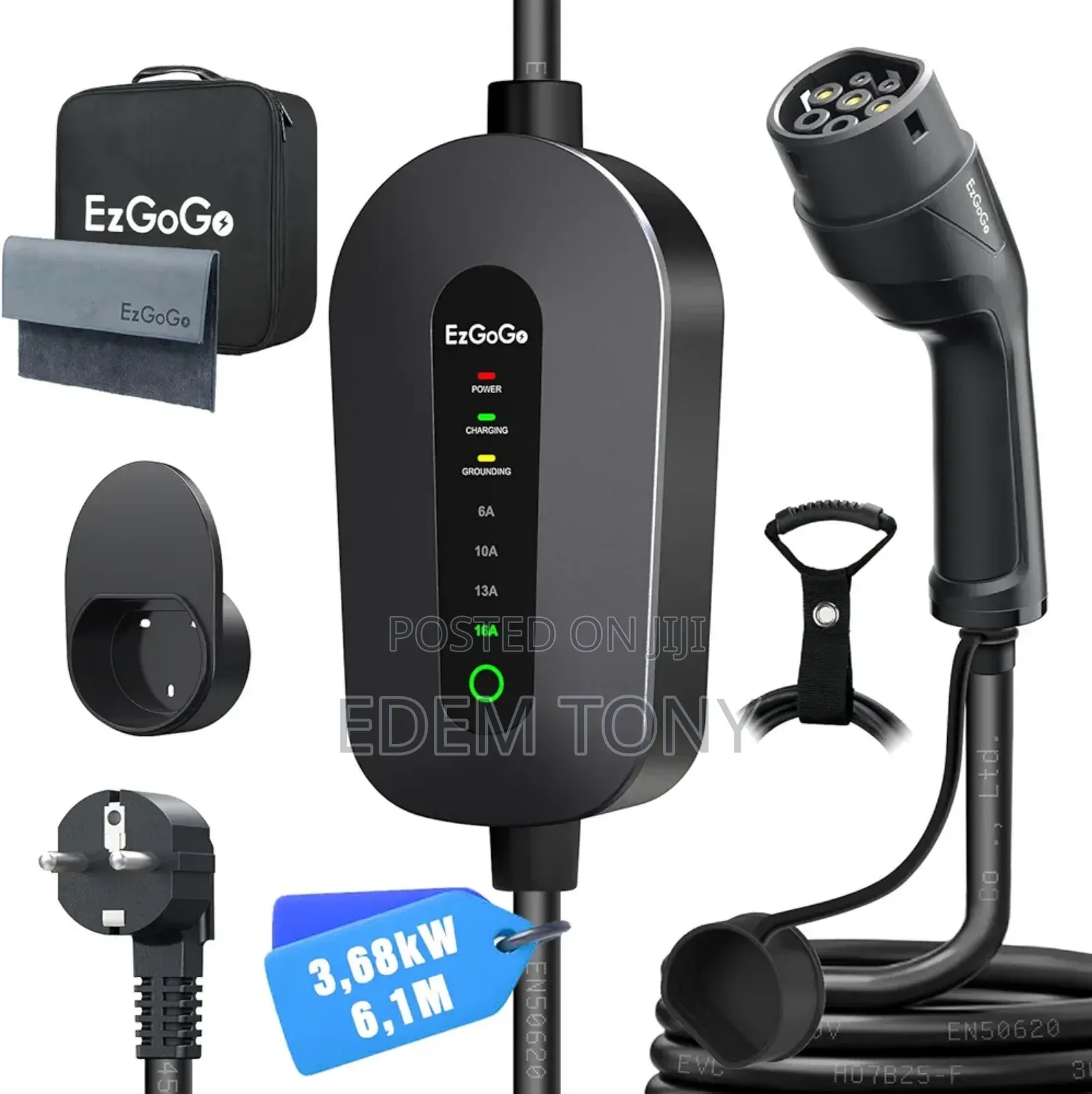 Electric Car/Plug-in Hybrid Ev Portable Charging Kit.Byd, Audi, Volvo
