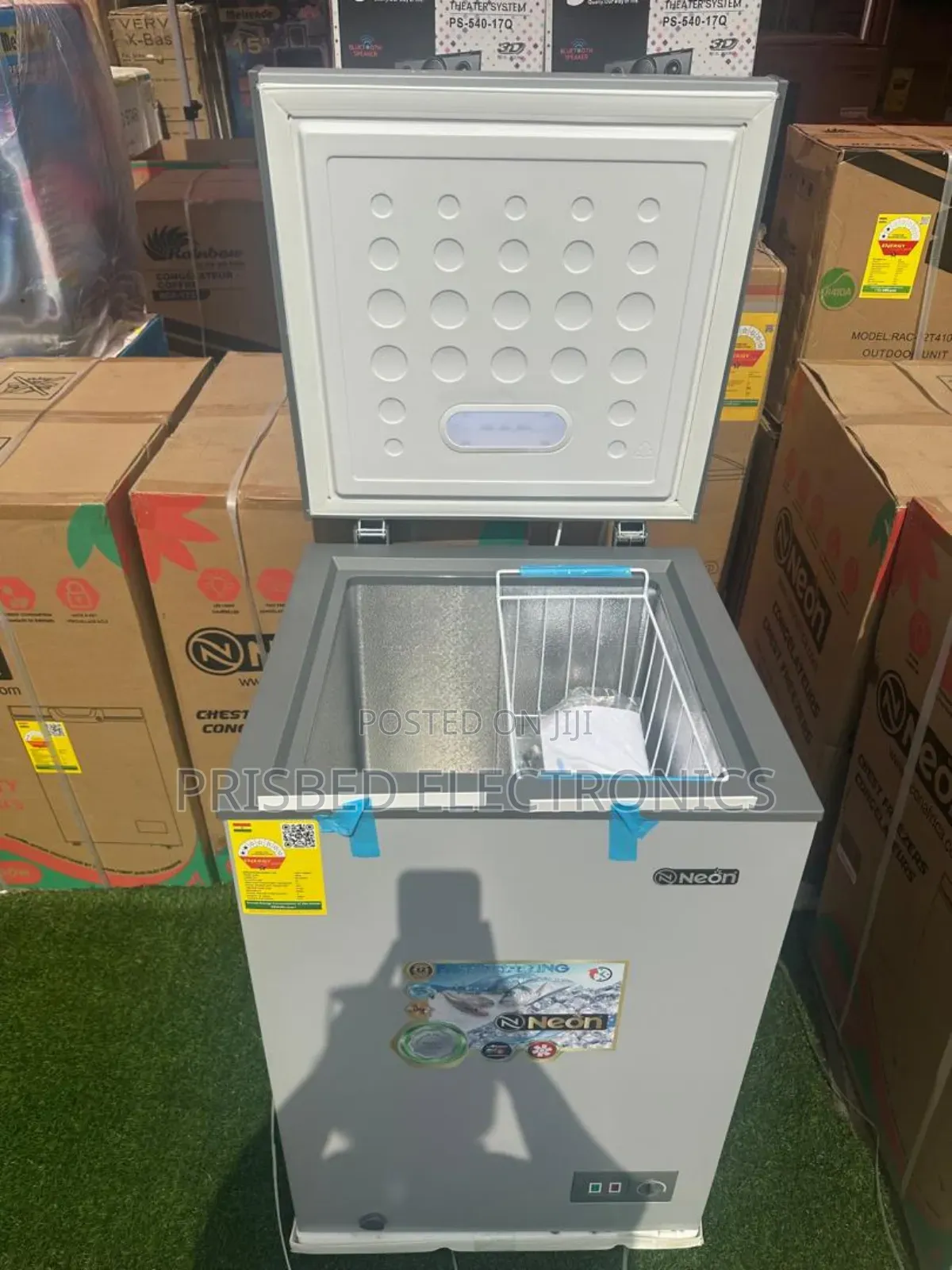 Neon Durable Chest Freezer 100 Litres