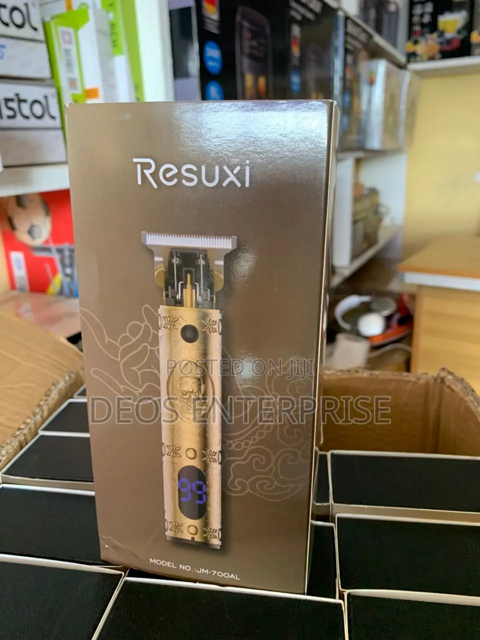 Resuxi Digital Display Beard Hair Trimmer