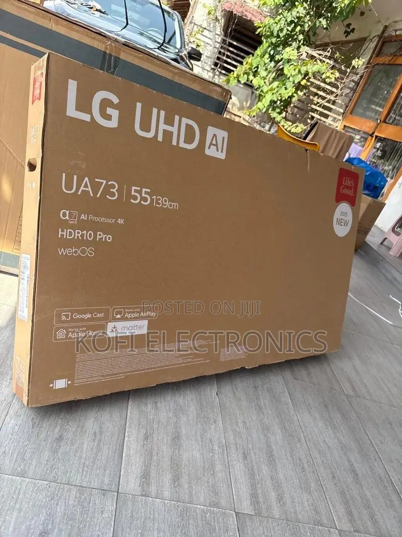 Radiant Lg 55-Inch Ua73 Uhd Tv Stylish, Smart Cinematic