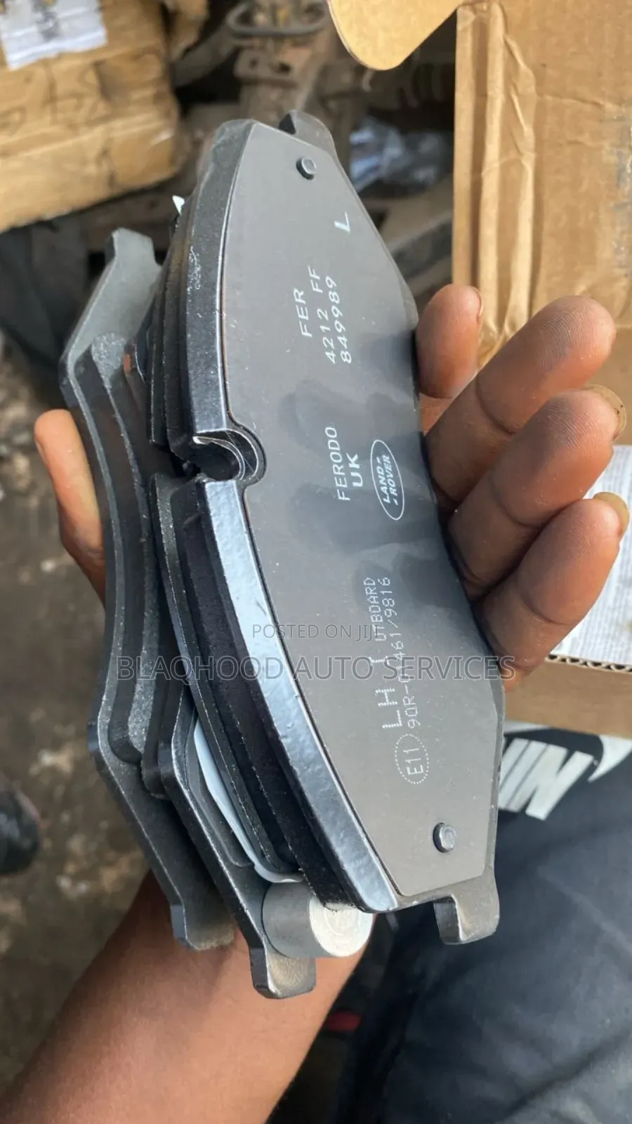 Land Rover Discovery 2014-2019 (Original) Front Brake Pad Available