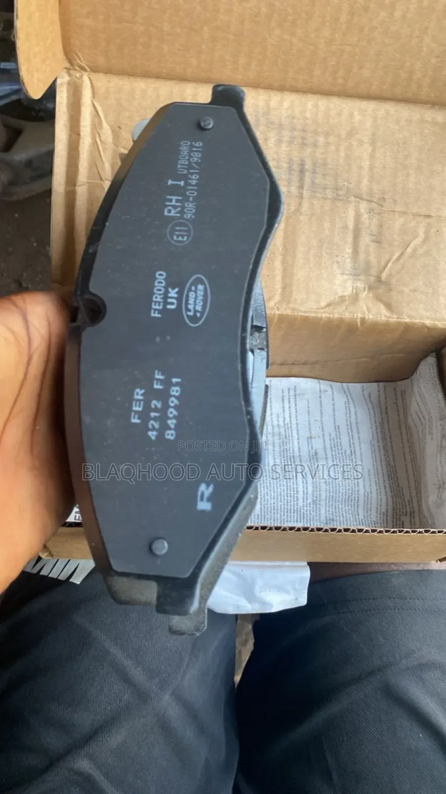 Land Rover Discovery 2014-2019 (Original) Front Brake Pad Available