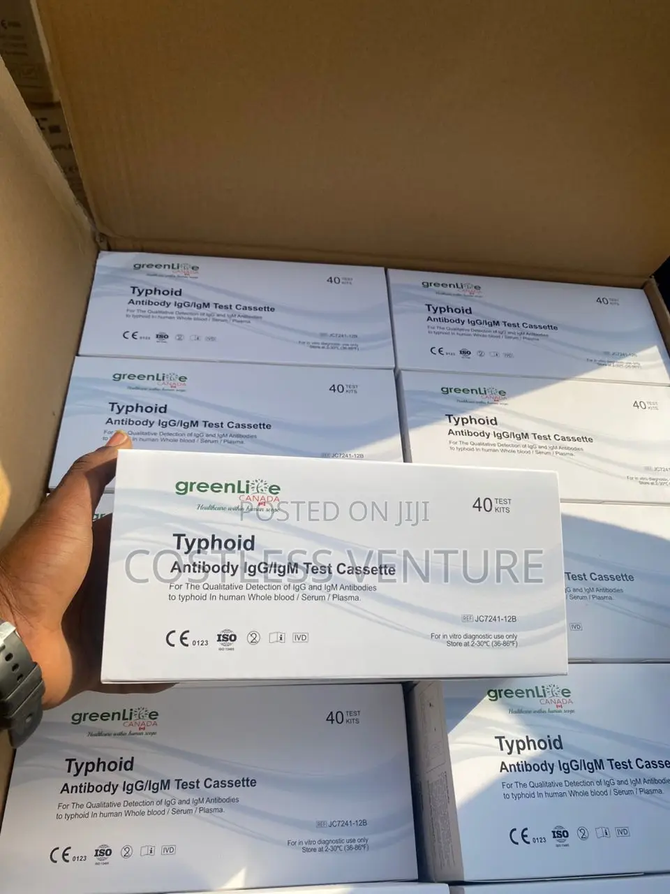 Greenlife Typhoid Antibody Test Cassette