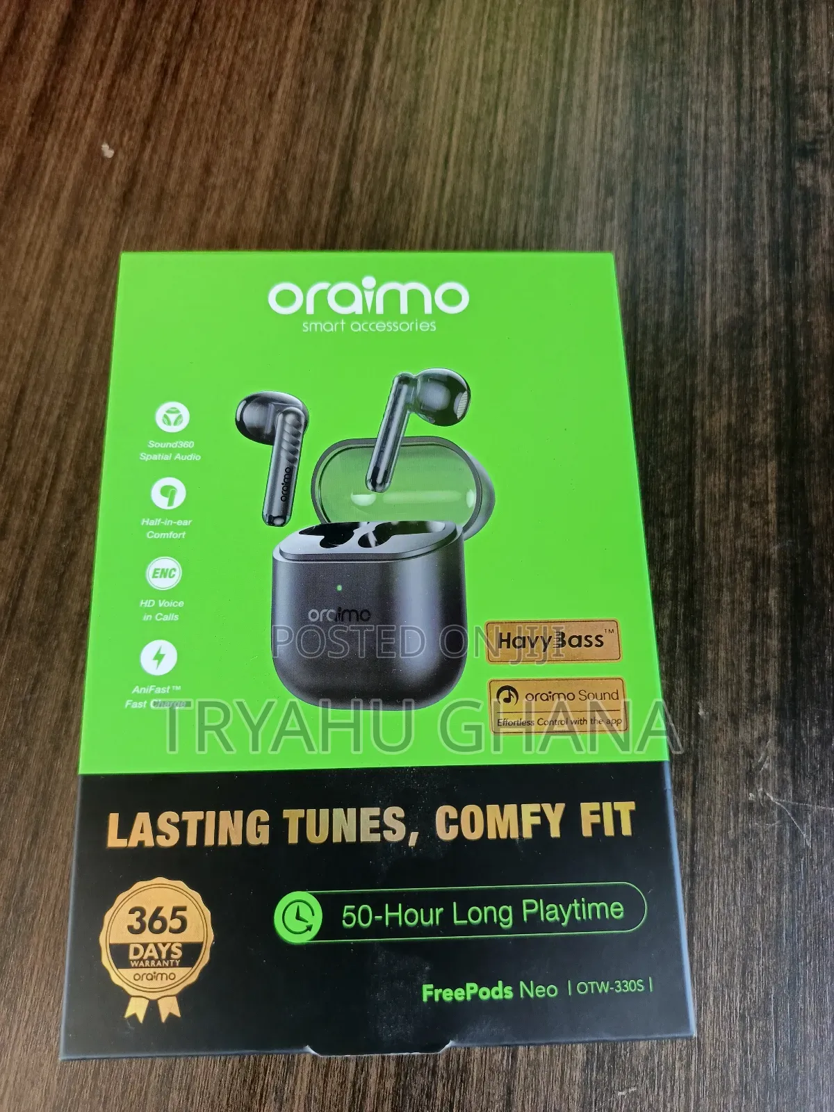 Oraimo Earbuds (Otw-330s)– Bluetooth Earbuds For Everyday Use