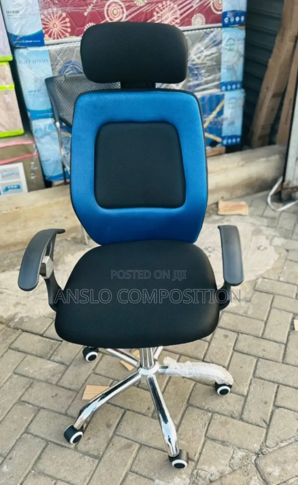 Reddish Swivel Chair