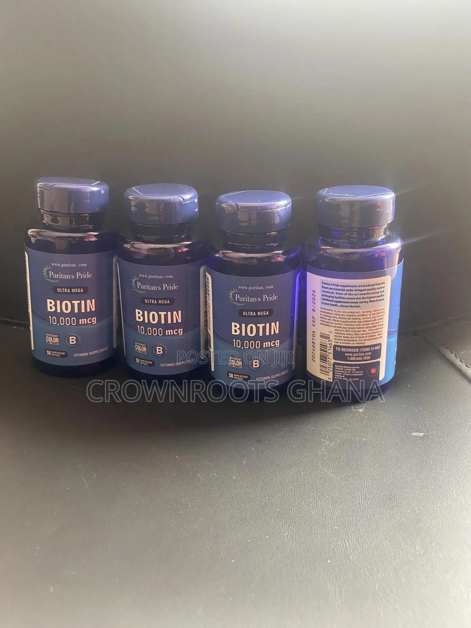 Puritan’S Pride Ultra Mega Biotin 10,000 MCG – Original