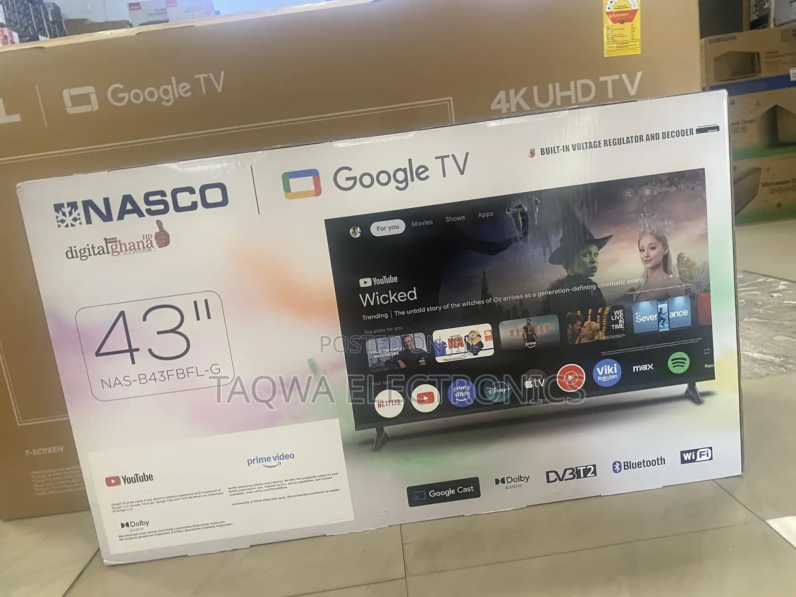 Featuring Google Smart Nasco 43 Inch Tv