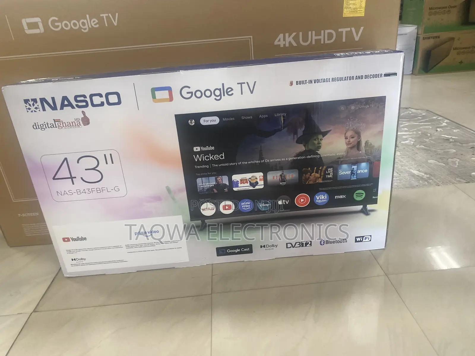 Joyful Nasco Google Tv-43 Inches Smart Tv
