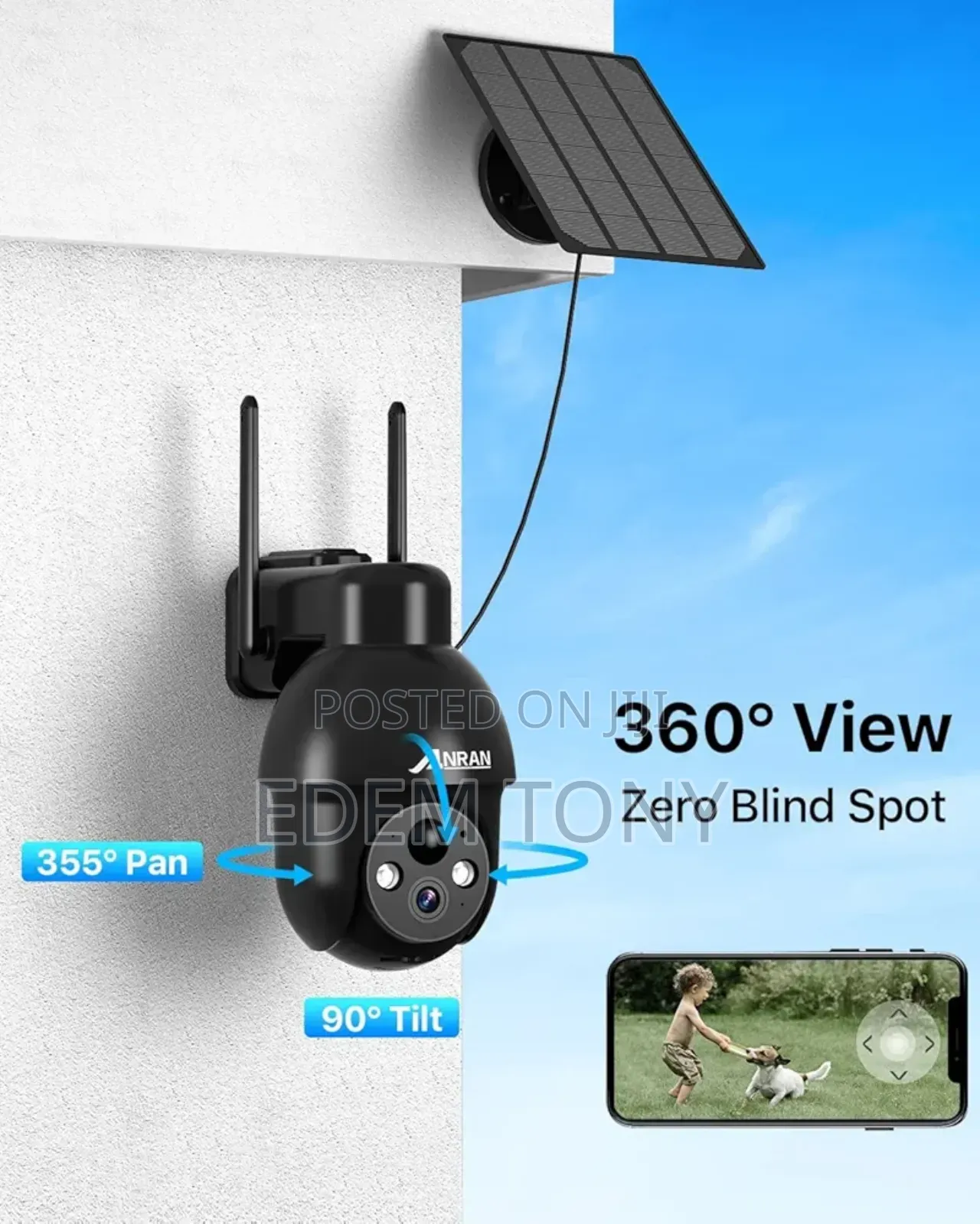 Anran Wireless Solar Security Camera