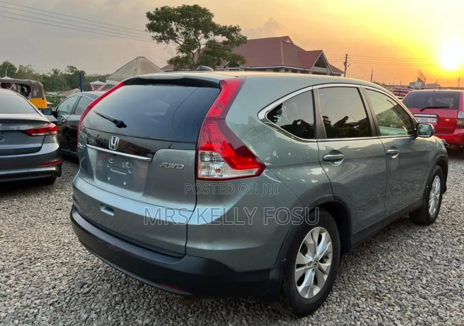 Honda CR-V EX 4dr SUV AWD (2.4L 4cyl 5A) 2013 Green