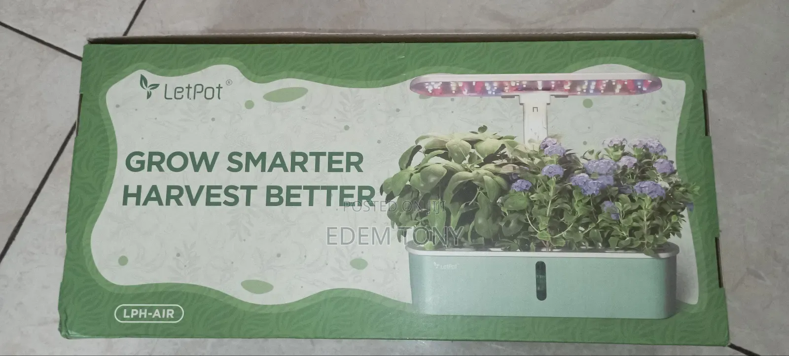 Letpot Air 10 Pods Hydroponic Gardening System
