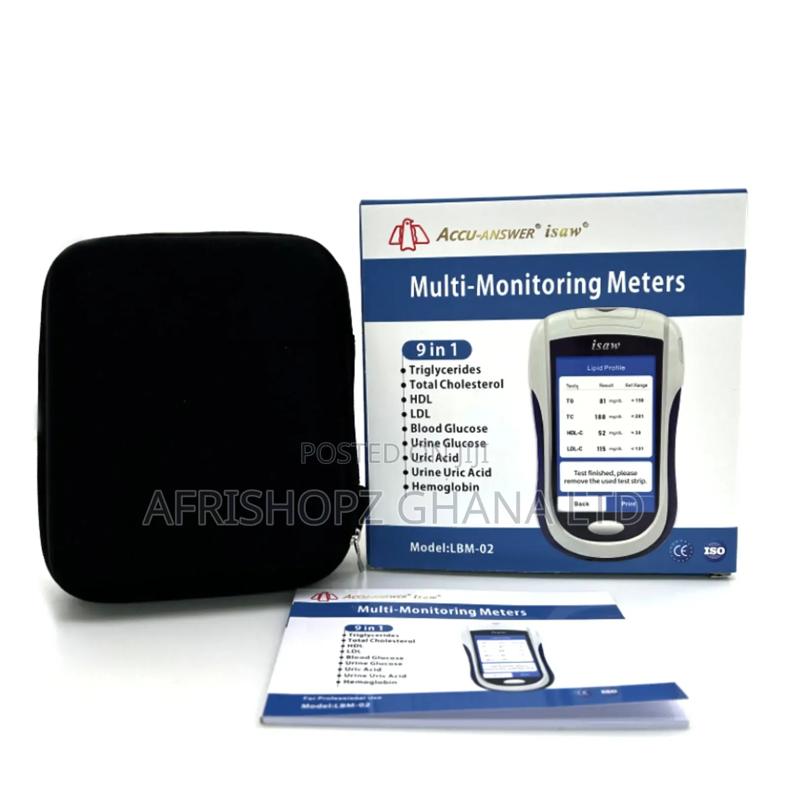 Cholesterol Test Machine With Printer