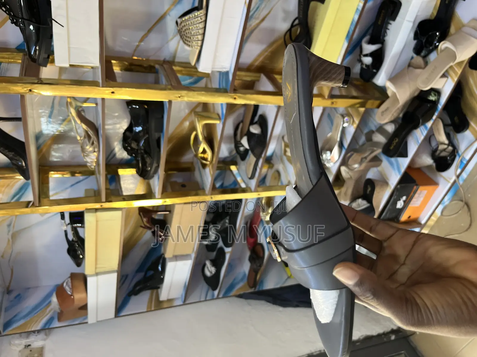 Original Zara Short Heel Slipper