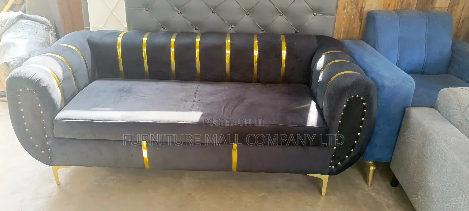 Sweet Material And Gold 3in1 Sofa Available As Sen💕💘💯