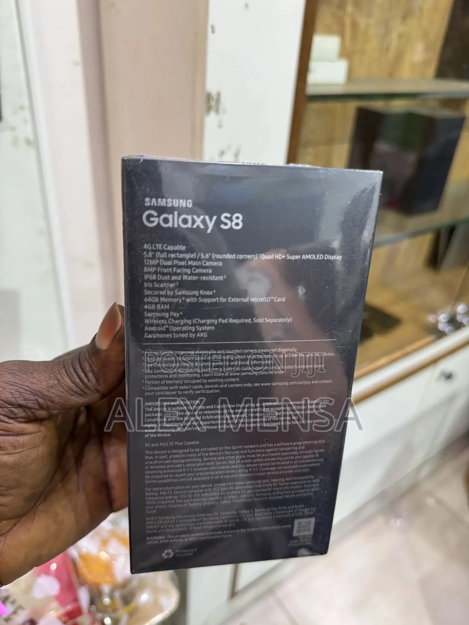 New Samsung Galaxy S8 64 GB Black