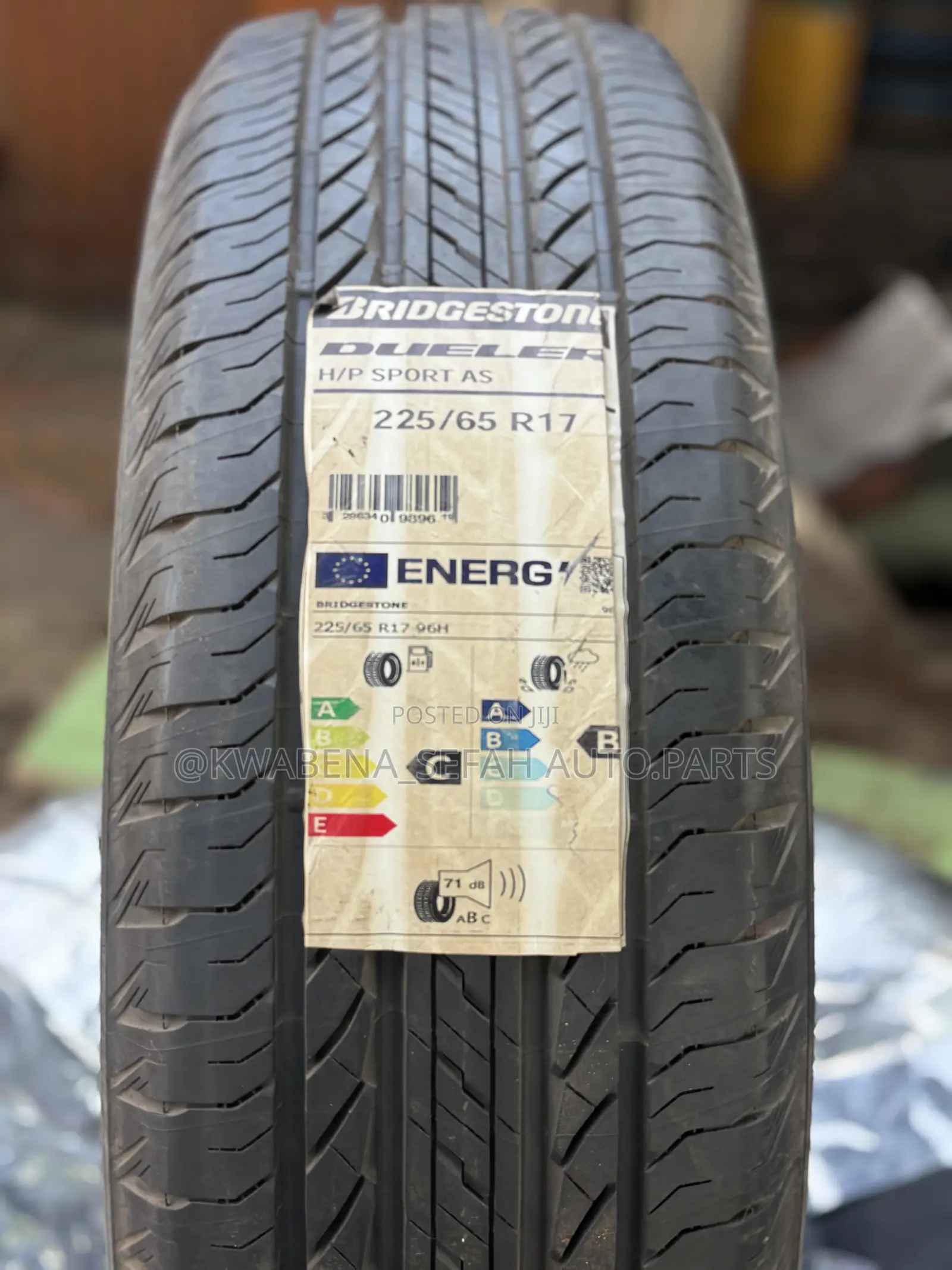 Original Bridgestone 225/65r17 Tyres Available For All Cars