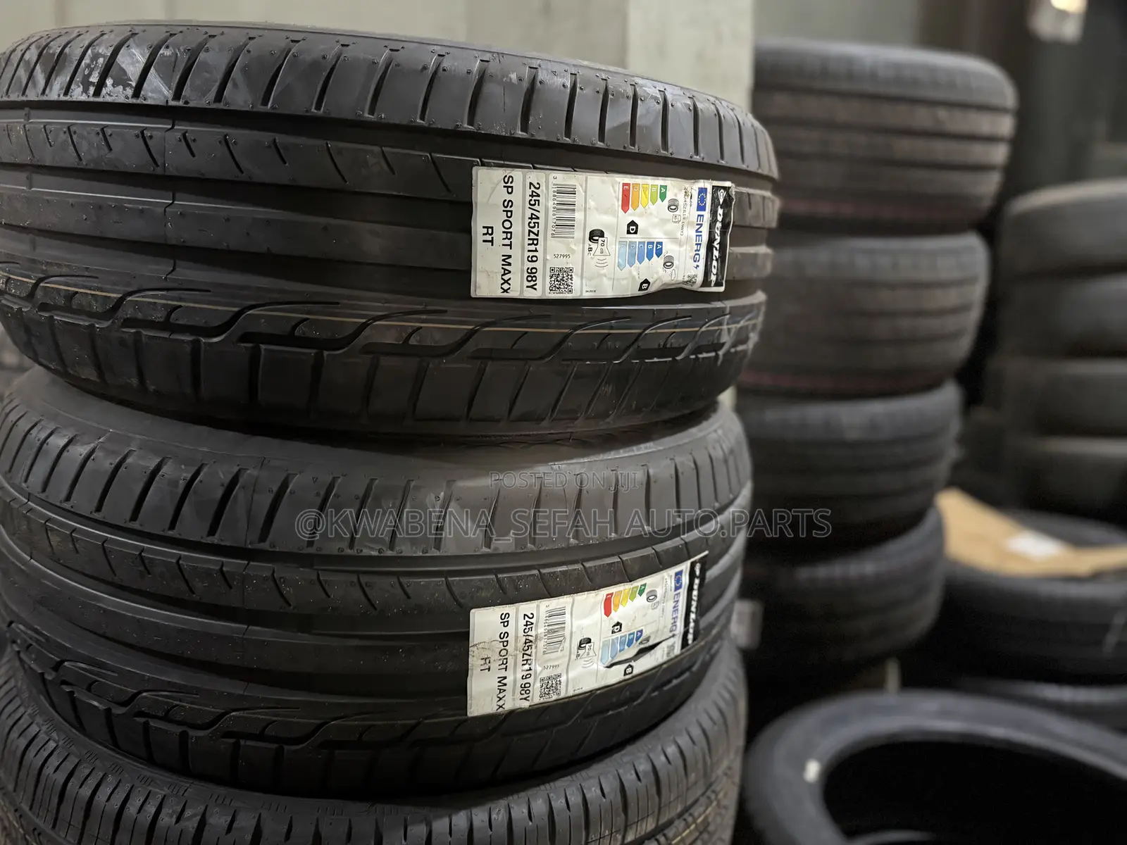 Original Dunlop 245/45 R19 Tyres Available For All Cars