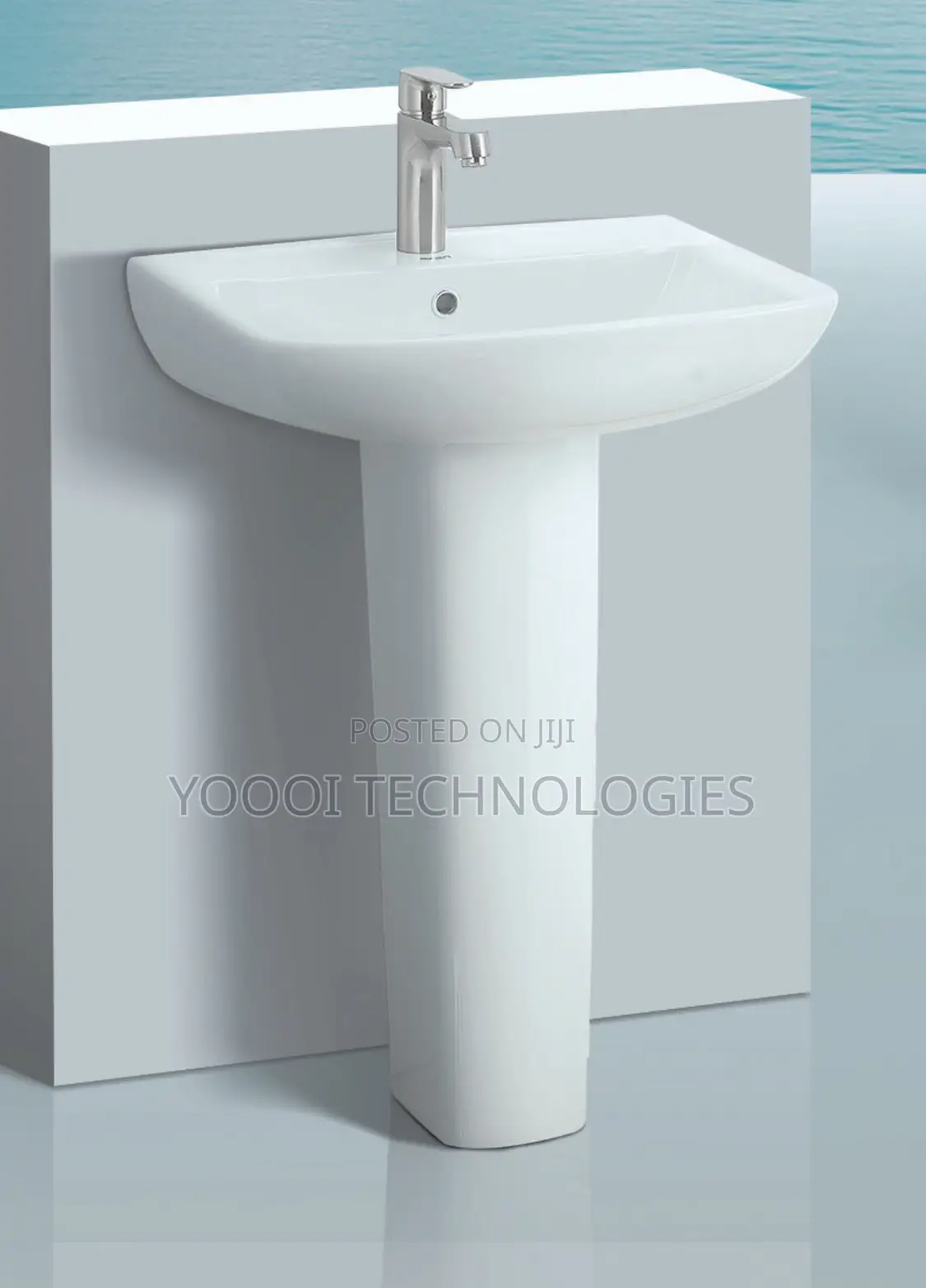 Frencia Bathroom Pedestal Basin
