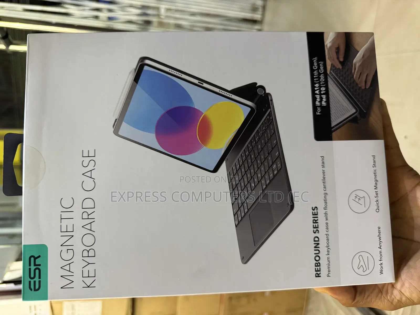 iPad 11th(A16, 2025)/10th Gen Esr Case With Magic Keyboard Original