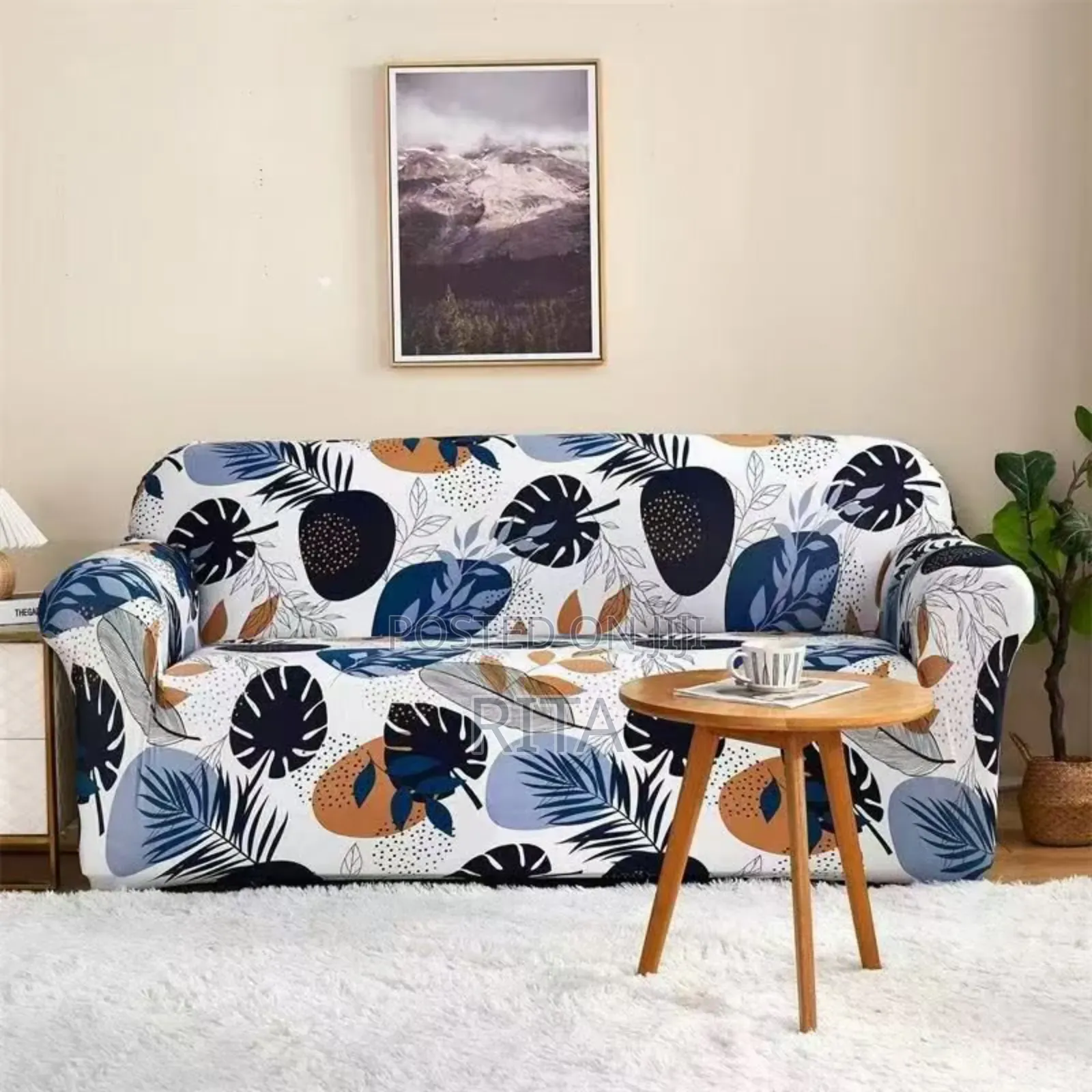 Milk Elastic Sofa Covers