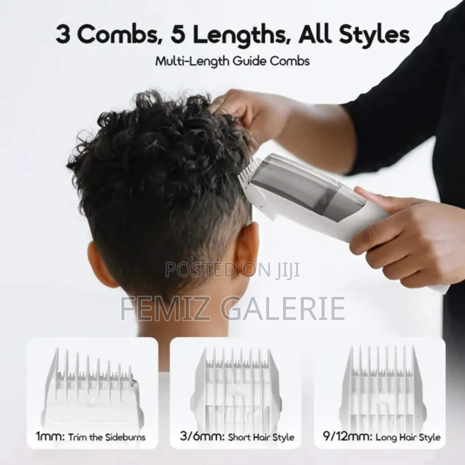 Oraimo Babyclipper Ipx7 Smart Vacuum Baby Hair Clipper
