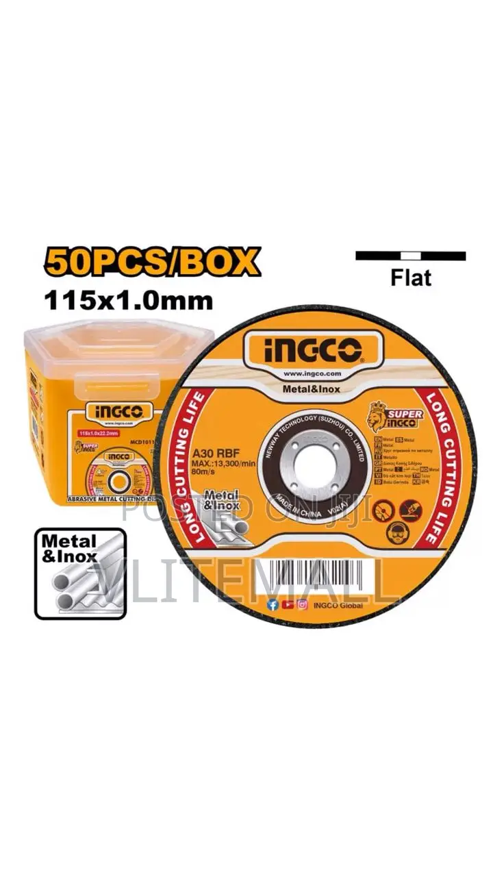 Abrasive Metal Cutting Disc Set | Mcd