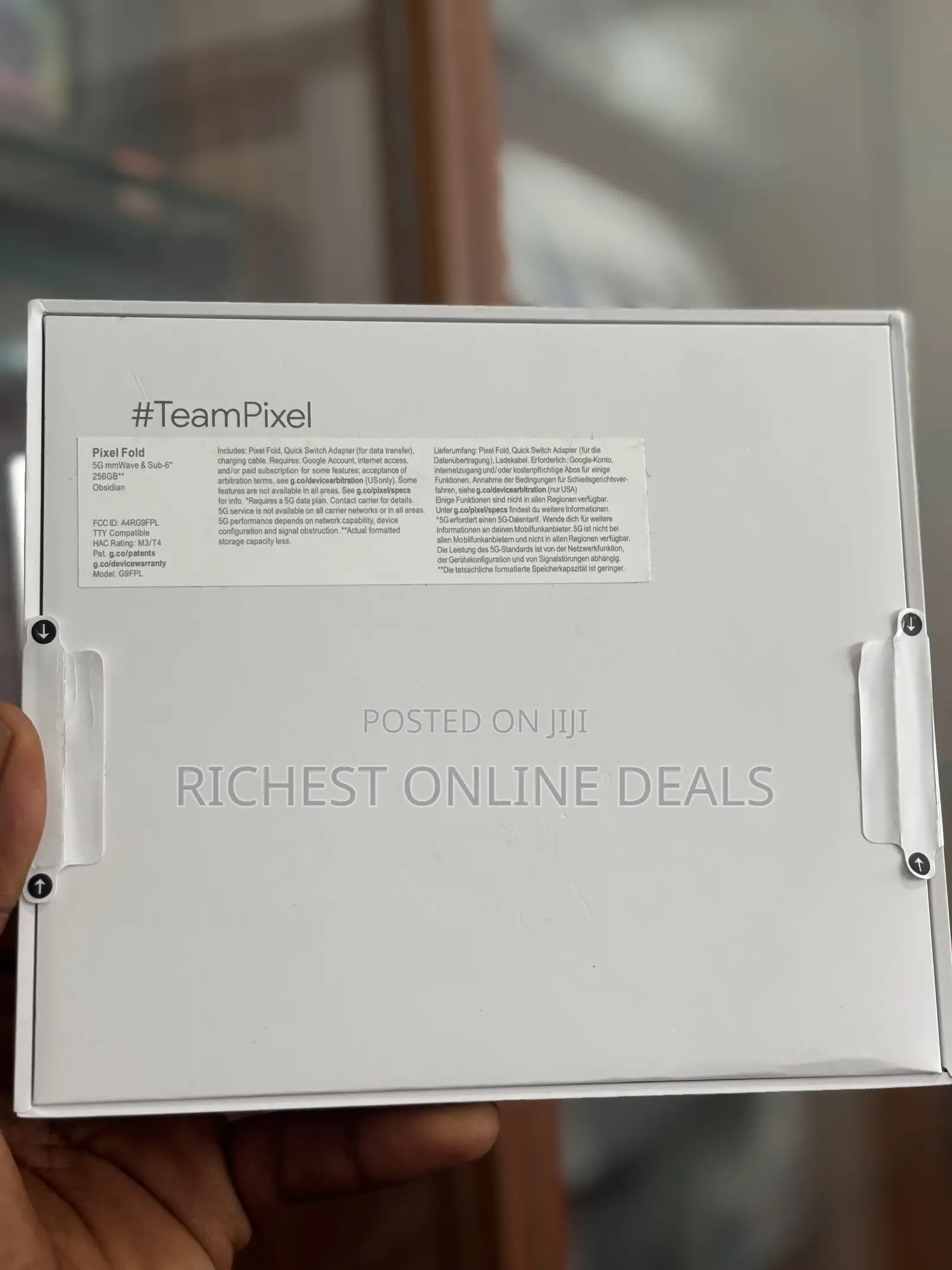 New Google Pixel Fold 256 GB Black