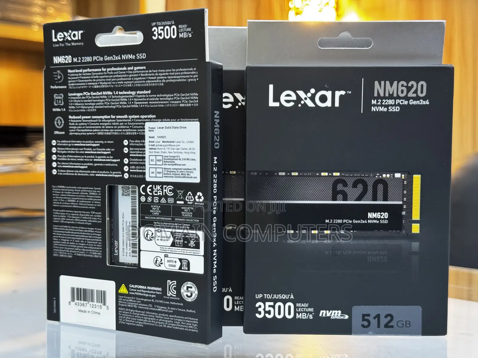512gb Lexar Nm620 Nvme Pcie SSD Storage