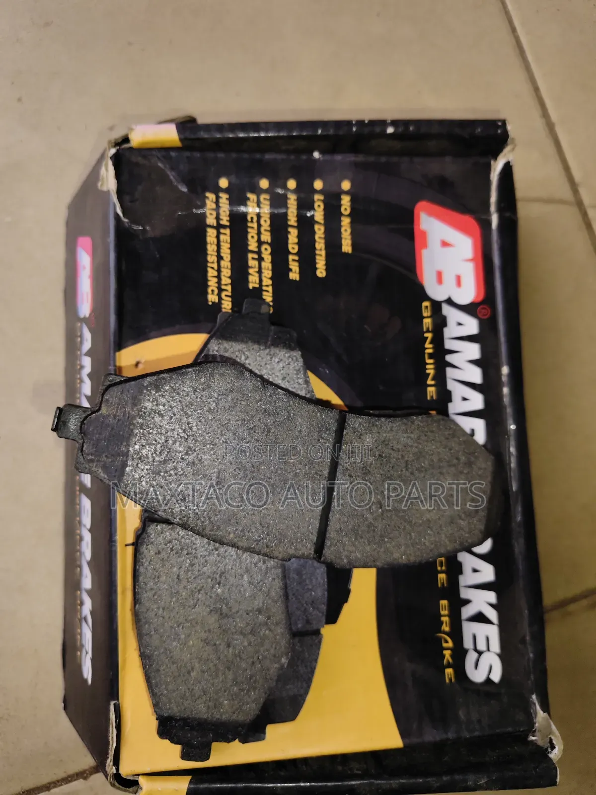 Amare Ab902 Premium Ceramic Brake Pads for Chevrolet Aveo / Spark