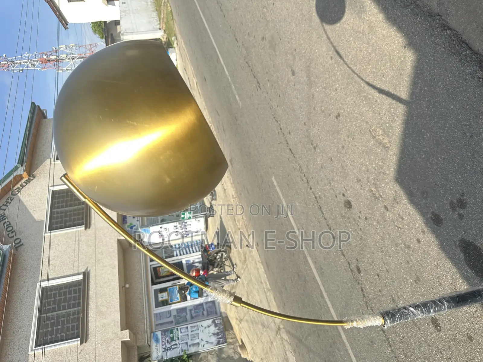 Modern Gold Floor Lamp – Stylish