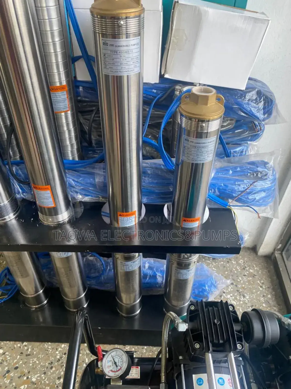 Build - To - Last Rio 1.5hp Borehole Pump With 50m Cable