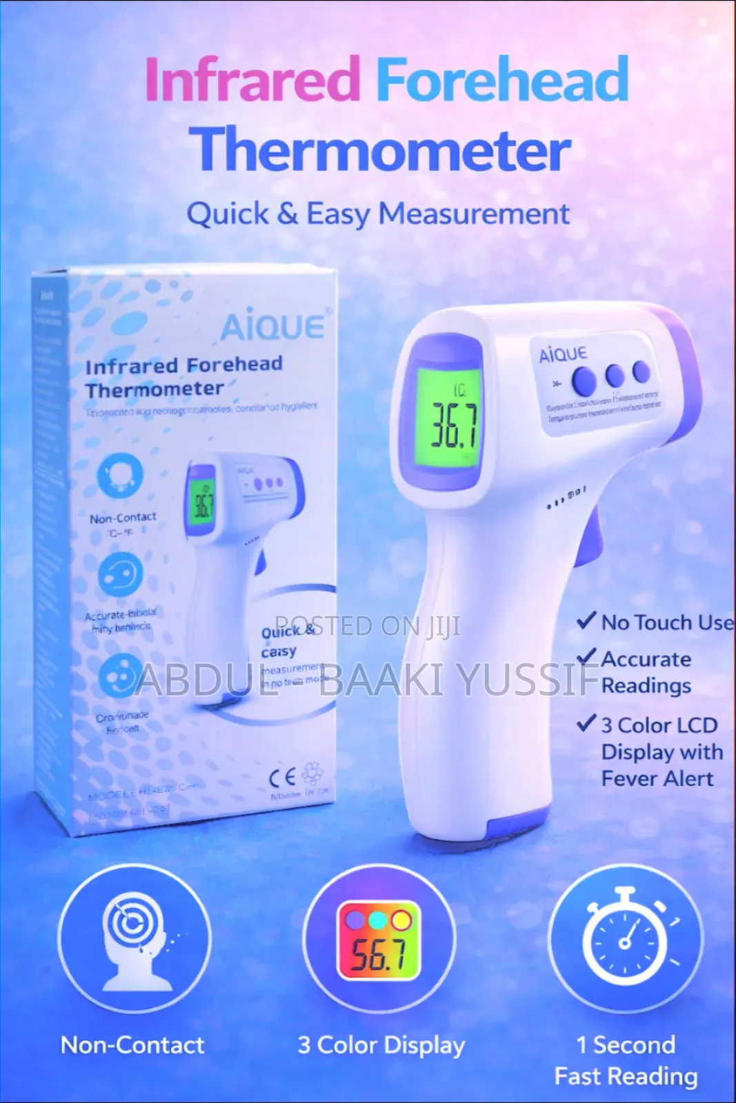 Infrared Forehead Thermometer